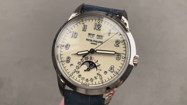 Обзор вечного календаря Patek Philippe 5320G-001 из белого золота Grand Complications