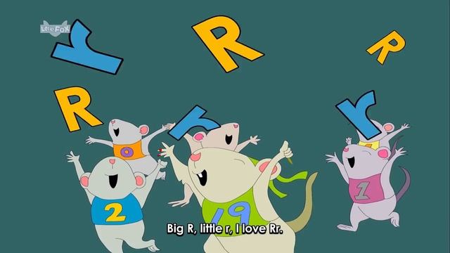Letter R _ Phonics Songs _ Little Fox _ Animated Songs for Kids смотреть онлайн