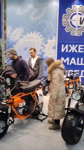 Ижтехмаш на выставке Мотозима. смотреть онлайн