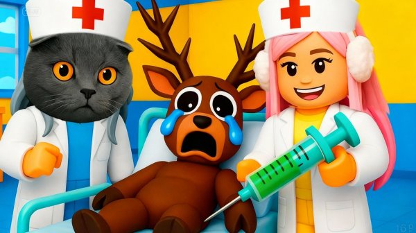 ЛЕЧИМ ЛОСЯША ИЗ 99 НОЧЕЙ В ЛЕСУ РОБЛОКС ВМЕСТЕ С БАТТЕРС