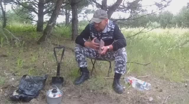 Поездка к руинам подземной церкви. Плов на костре.