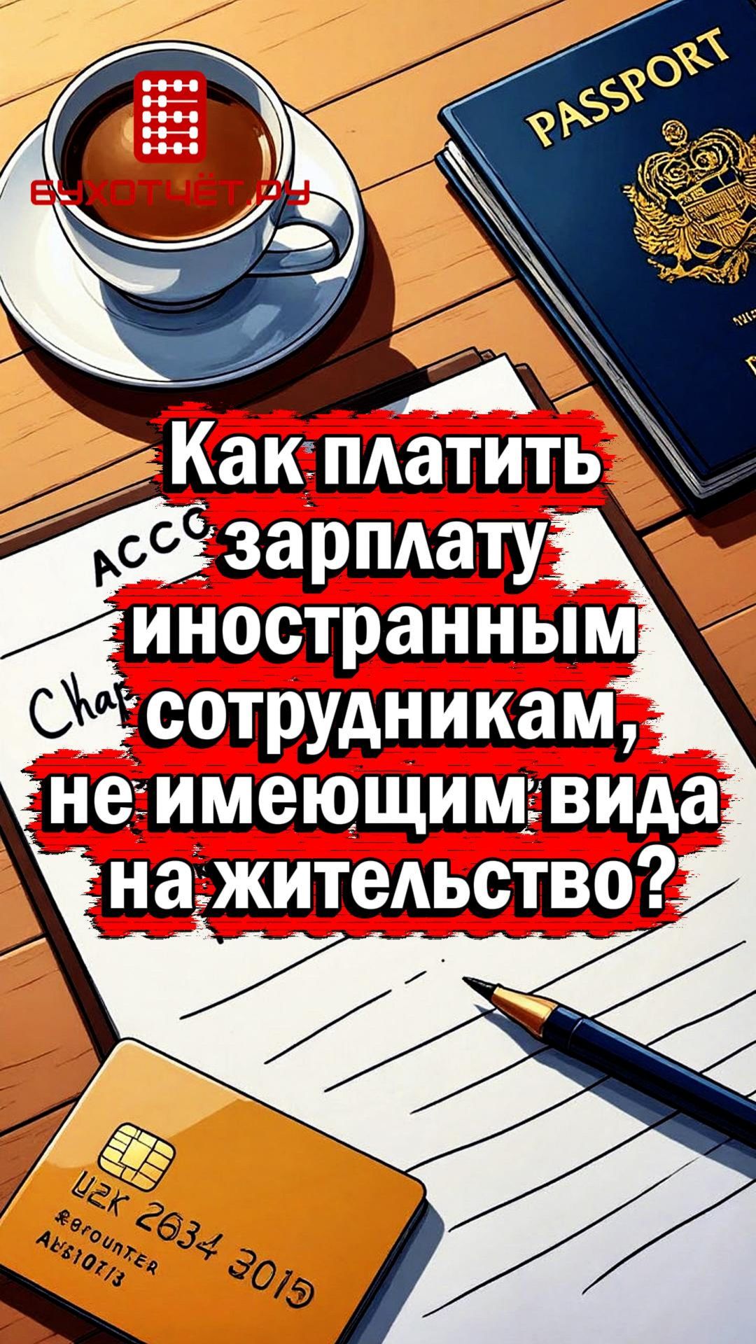 Как платить зарплату иностранным сотрудникам, не имеющим вида на жительство?
