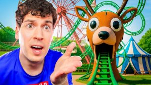 😱 ЭТОТ ЗАБРОШЕННЫЙ ПАРК АТТРАКЦИОНОВ СВЕДЁТ ТЕБЯ С УМА! МАЙНКРАФТ