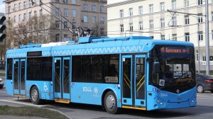 Регулярное движение троллейбусов в Москве