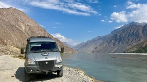 Вдоль границы с Афганистаном, река Пяндж. Хорог — Душанбе Таджикистан. Центральная Азия 2024г.