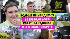 Больше НЕ УВИДИМСЯ / Встретили ЛОСЯ / КВАРТИРА УДИВИЛА / Мы в ЕКАТЕРИНБУРГЕ / Vika Siberia LifeVlog