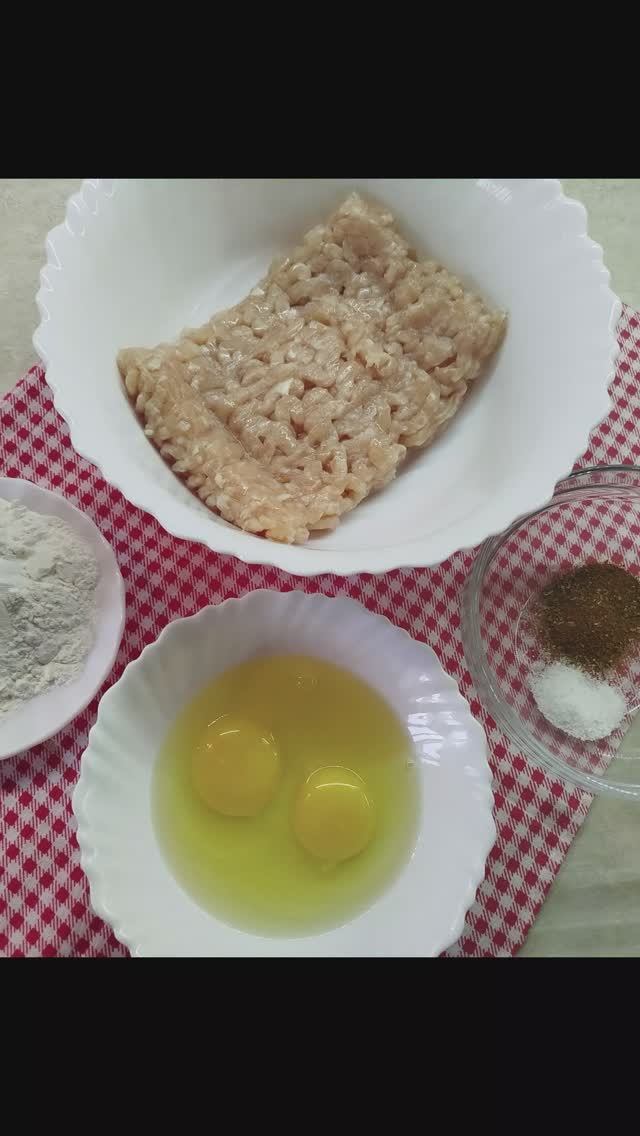 Куриный фарш, котлеты за 30 минут на сковороде, в аэрогриле, духовке, аэрогриле. Chicken mince.