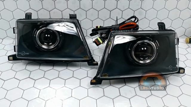 Mitsubishi Challenger - в новогоднем ожидании супер оптики от ledstudio! смотреть онлайн