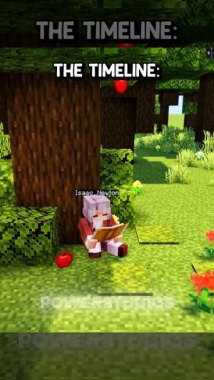 Minecraft Time Traveler Kicks A Rock 💀 #shorts