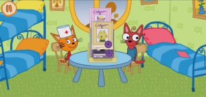 Три Кота Мультфильм Прививка для котят