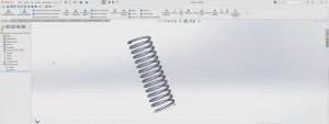 SOLIDWORKS. Построение пружины. Варианты