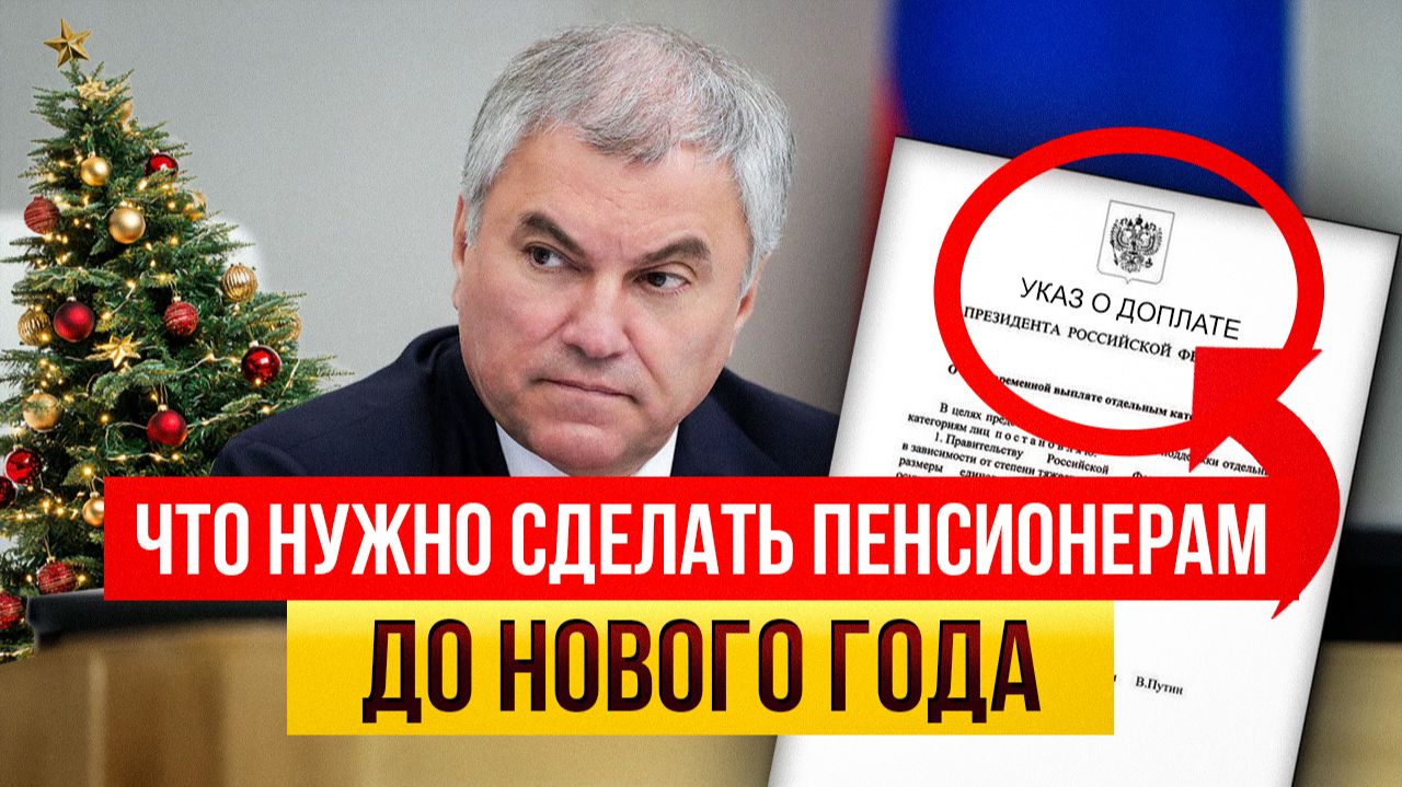 ⚠️ЧТО НУЖНО УСПЕТЬ СДЕЛАТЬ ПЕНСИОНЕРАМ ДО КОНЦА 2025 ГОДА, ЧТО БЫ НЕ ПОТЕРЯТЬ ДЕНЬГИ смотреть онлайн