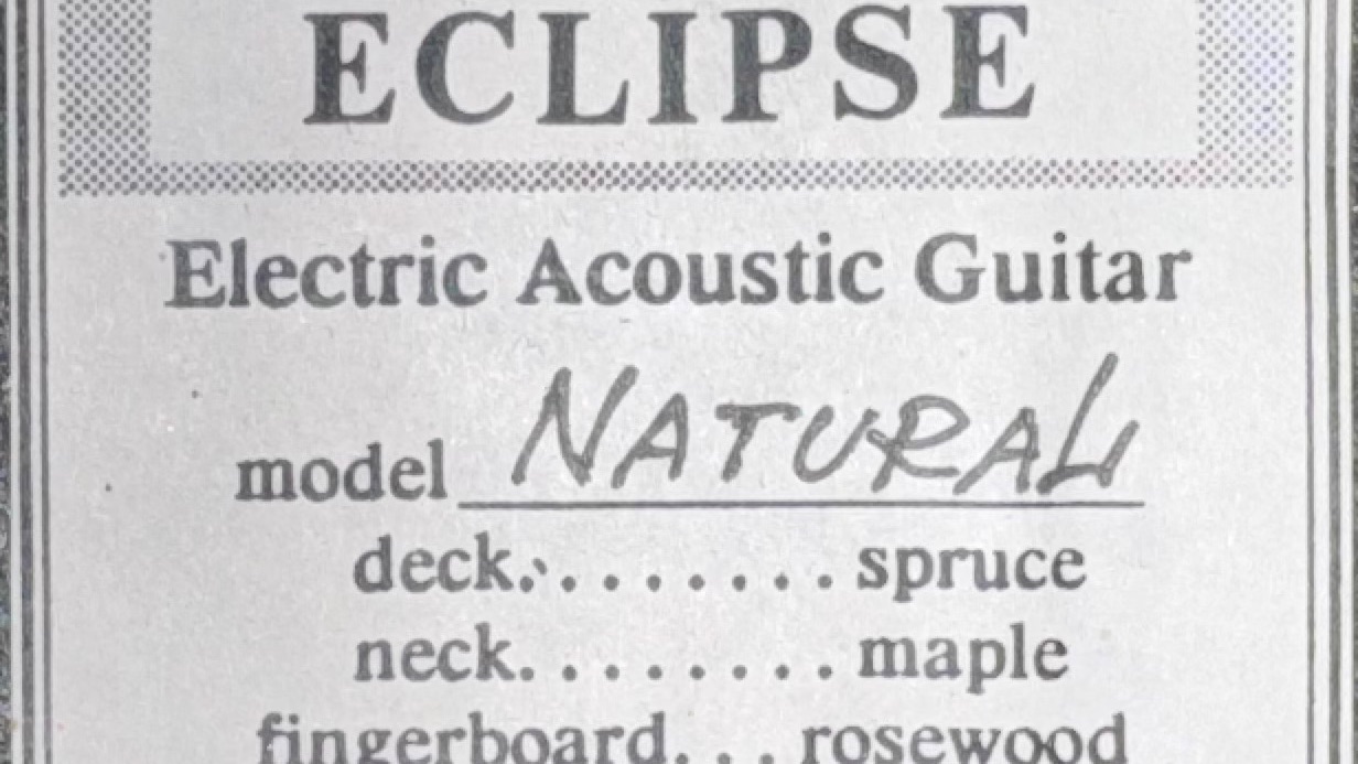 Гитара ECLIPSE NATURAL Applause - ОК ( гр. ЧиЖ ) смотреть онлайн