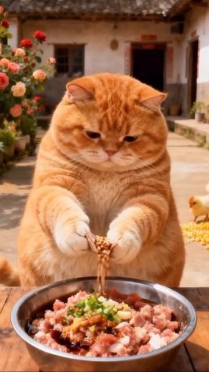 Манты 🥟 от рыжего кота 😽
#мультики #рыжийкот #нейросеть #животные #юмор #рек #топ #врек #яппи #рутуб