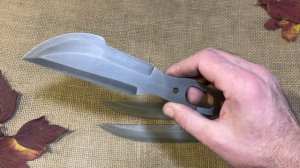 Клинки ножей Айкути кованые