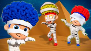 Танец Мумии (С новыми героями) | D Billions Детские Песни