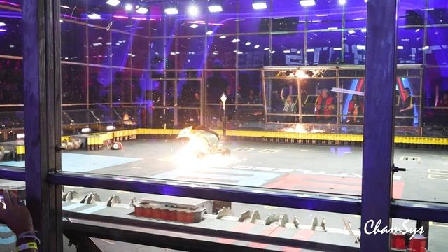 ChamSys управляет светом на шоу BattleBots Live в Лас-Вегасе