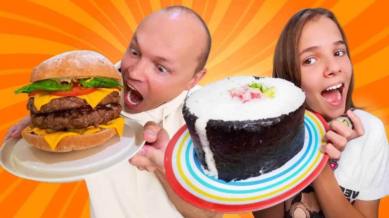 СУШИ-ГИГАНТ: ЭТО ШОК!😱 смотреть онлайн