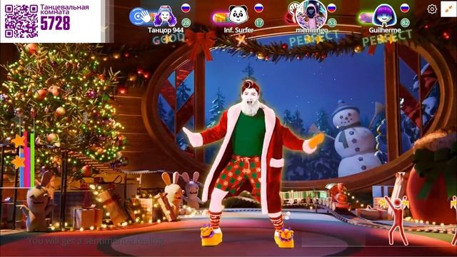 just dance 2026 ROCKIN AROUND THE CHRISTMAS TREE смотреть онлайн
