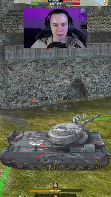 Неожиданный привет от бабахи Tanks Blitz смотреть онлайн