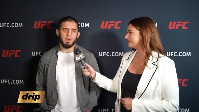 Интервью с Исламом Махачевым за кулисами | UFC 322 смотреть онлайн