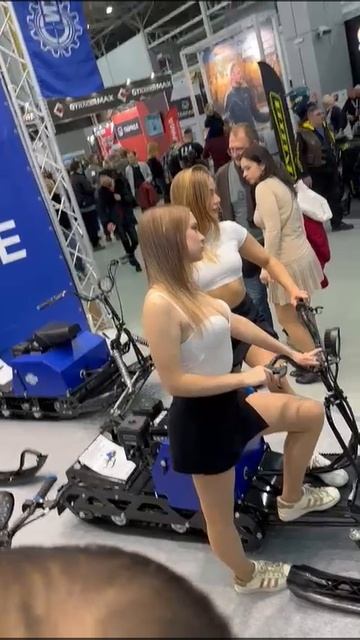 Ижтехмаш на выставке Мотозима. смотреть онлайн