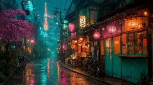 Тихая ночь в  Токио Lo fi City🌃 Lofi Beats для сна, расслабления Lofi music Lofi Live Лофи Хип Хоп