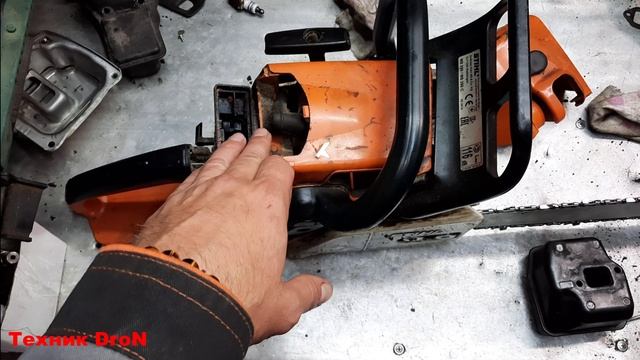 250 Stihl не заводится/Ремонт бензопилы/Простые действия и пила будет работать!!! смотреть онлайн