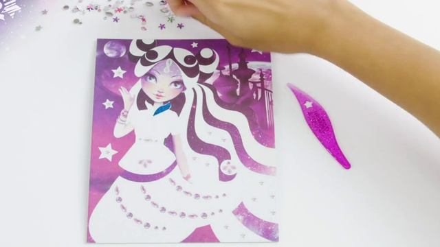 Набор аппликаций из фольги "Волшебный блеск", Серия "Marinia" смотреть онлайн