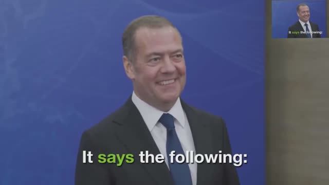 «Гнойник будет вскрыт»: Медведев жестко высказался о режиме Зеленского смотреть онлайн