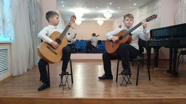 Кемерово, ЦДШИ, Ланский Николай и Харенков Михаил - В. Козлов "Танец капризных марионеток" смотреть онлайн