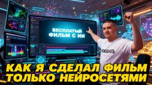 КАК Я СДЕЛАЛ ФИЛЬМ ТОЛЬКО НЕЙРОСЕТЯМИ