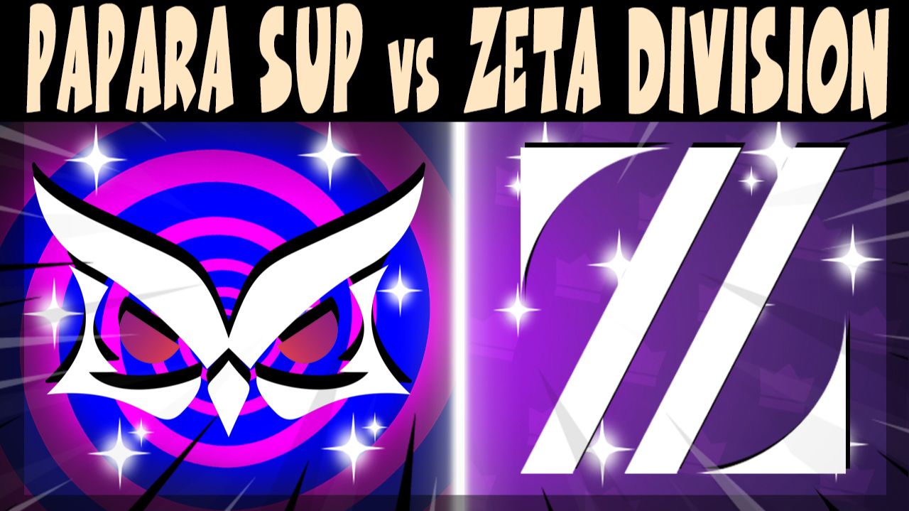 PAPARA SUPERMASSIVE Vs ZETA DIVISION #brawlstars