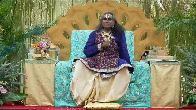 03.08.2024 - Сатсанг во время Даршана в Португалии (Парамахамса Вишвананда)