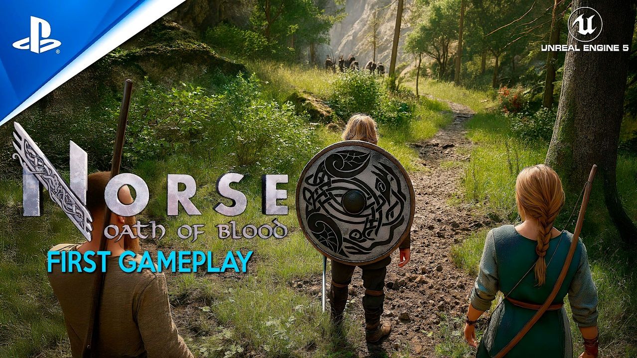 Первая норвежская демо-версия геймплея | Новая ЭКШН-ролевая игра про ВИКИНГОВ с безумной графикой на смотреть онлайн