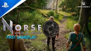 Первая норвежская демо-версия геймплея | Новая ЭКШН-ролевая игра про ВИКИНГОВ с безумной графикой на