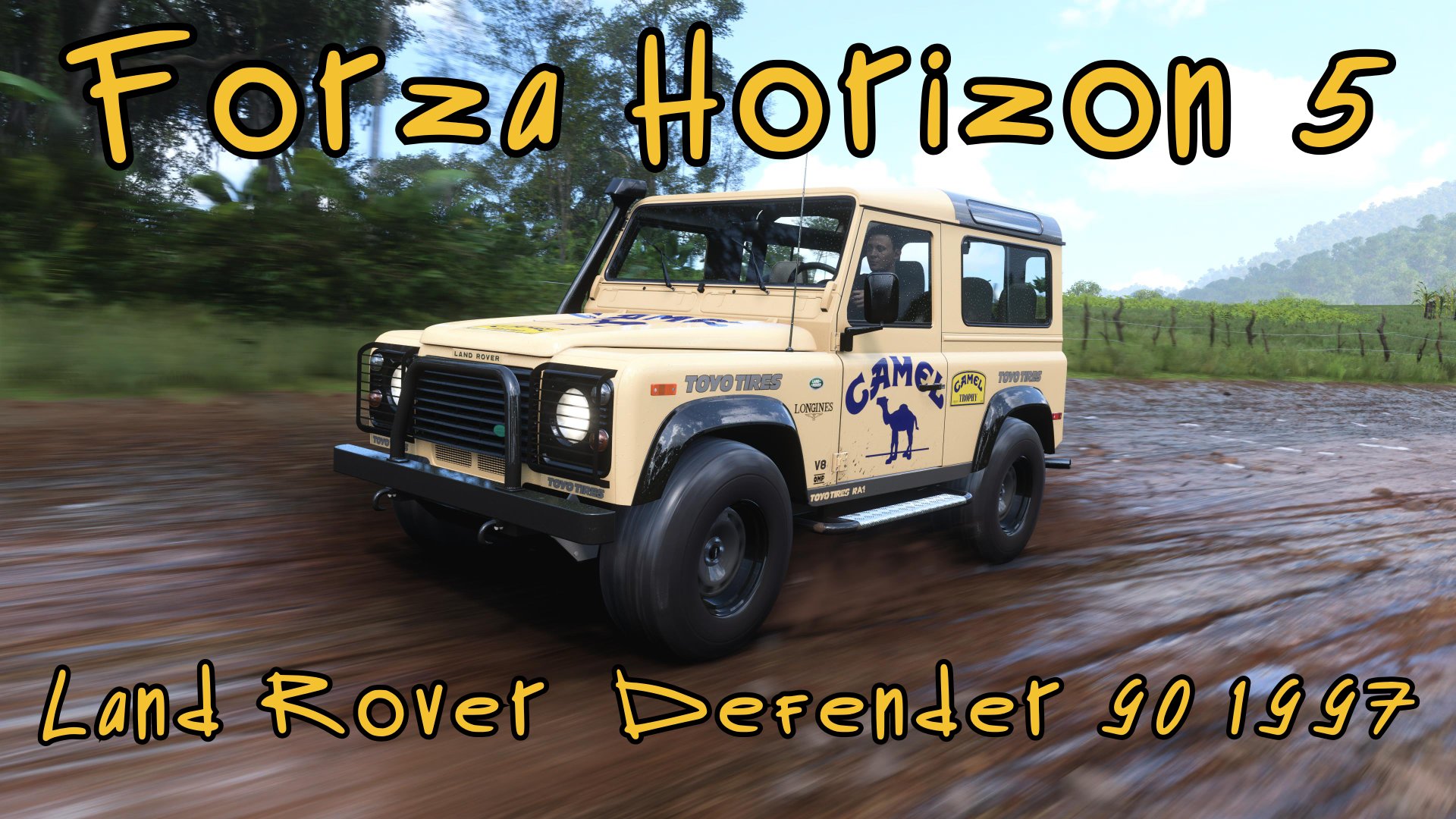 Land Rover Defender 90 1997 — железный конь бездорожья в мире Forza Horizon 5 🔥🚜 смотреть онлайн