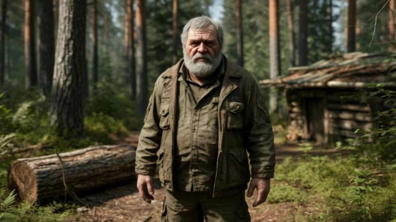 «Отшельник раскрывает страшную правду о призраке в лесу — жуткая история, которая вас потрясёт!» смотреть онлайн