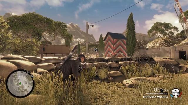 Sniper Elite 4 (5 миссия - Монастырь Арбунца)