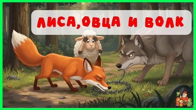 Лиса, овца и волк | аудиосказки | народные сказки | детские сказки онлайн | сказка смотреть онлайн