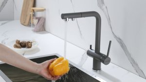 Пошаговая видеоинструкция: как самостоятельно подключить смеситель для кухни SERPENTINE