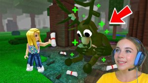 СПАСЛА ОЛЕНЯ В 99 НОЧЕЙ в ROBLOX!