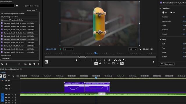 38 Matching Speed and Timing Across Clips смотреть онлайн