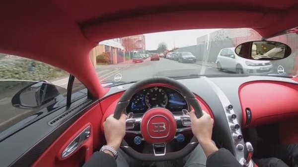 BUGATTI CHIRON POV Test Drive (полная версия)