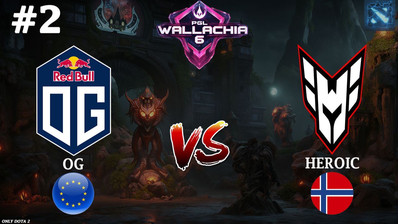 СТРАТА ЧЕРЕЗ ЗООПАРК | OG vs Heroic #2 (BO3) PGL Wallachia S6 смотреть онлайн