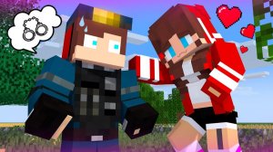 Джей Джей Полицейский с ДЕВУШКОЙ-заключенной- Майнкрафт анимация