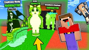РАДИОАКТИВНАЯ МУТАЦИЯ В УКРАДИ БРЕЙНРОТ РОБЛОКС ОБНОВЛЕНИЕ В МАЙНКРАФТ НУБ И ДЕВУШКА ПРО