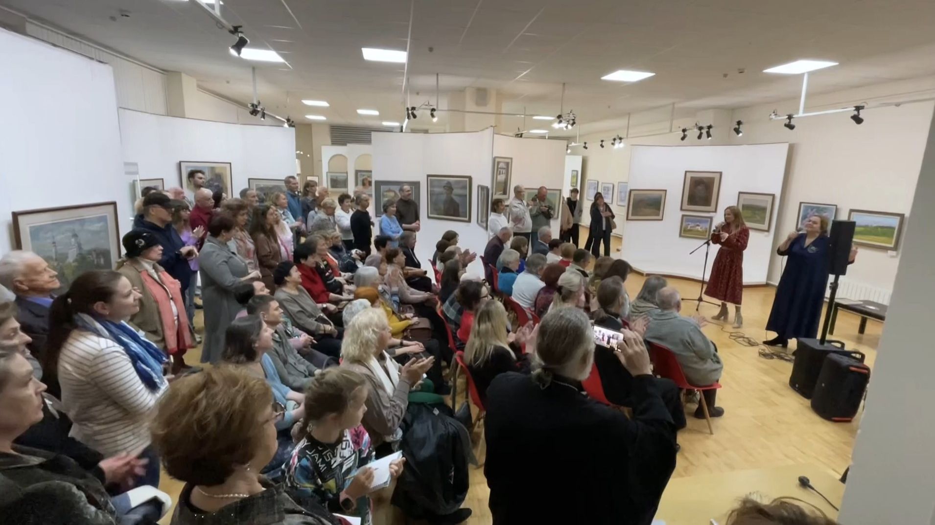 «Мысли. Образы. Пейзаж». Юбилейная выставка Павла Вольфсона. Ноябрь 2025 г. смотреть онлайн