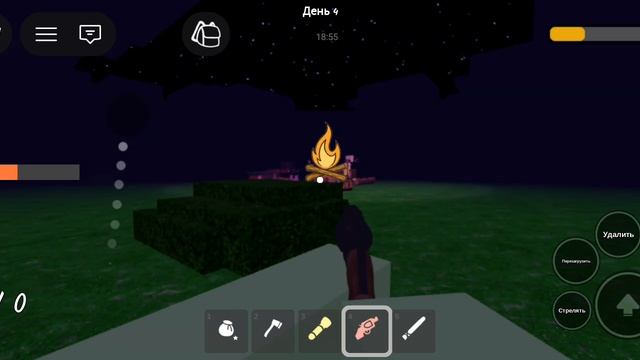 99 ночей в лесу, выживание с новым обновлением мёртвый олень.