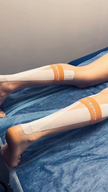 Тейпирование голени при боли смотреть онлайн